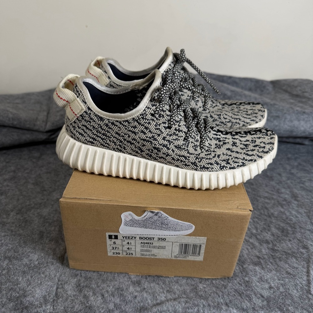 Adidas Yeezy Boost 350 Turtle Dove AQ4832 Kanye West V1 Size 6